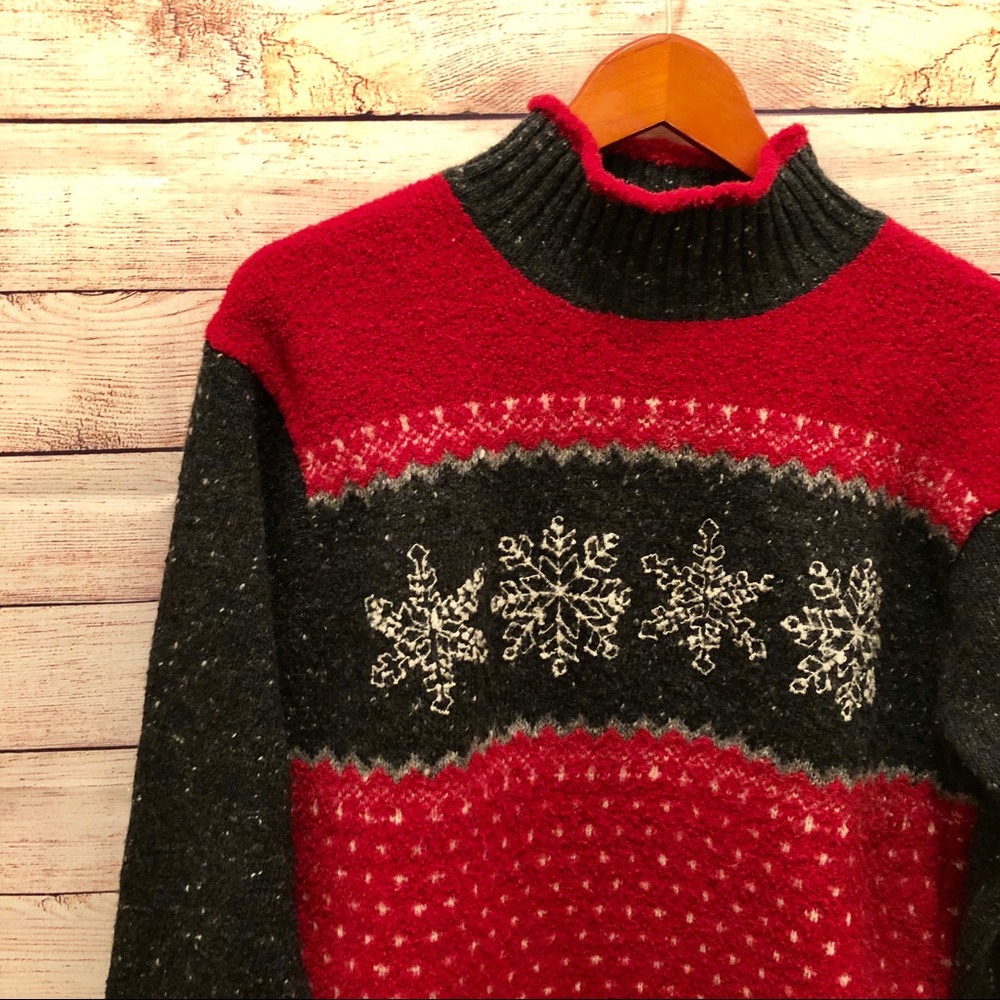 Christmas Jones NewYork Sport Knit Sweater sz. Sm - Picture 3 of 6